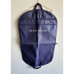 ALTON LANE Mens Womens Clothes Hanging Travel Garment Bag Blue Size 46" x 25"